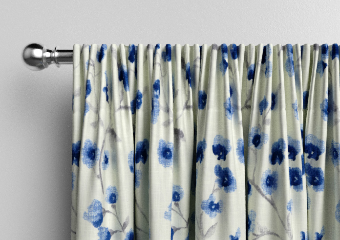 Como, Indigo - Made to Measure Curtains - Image 9